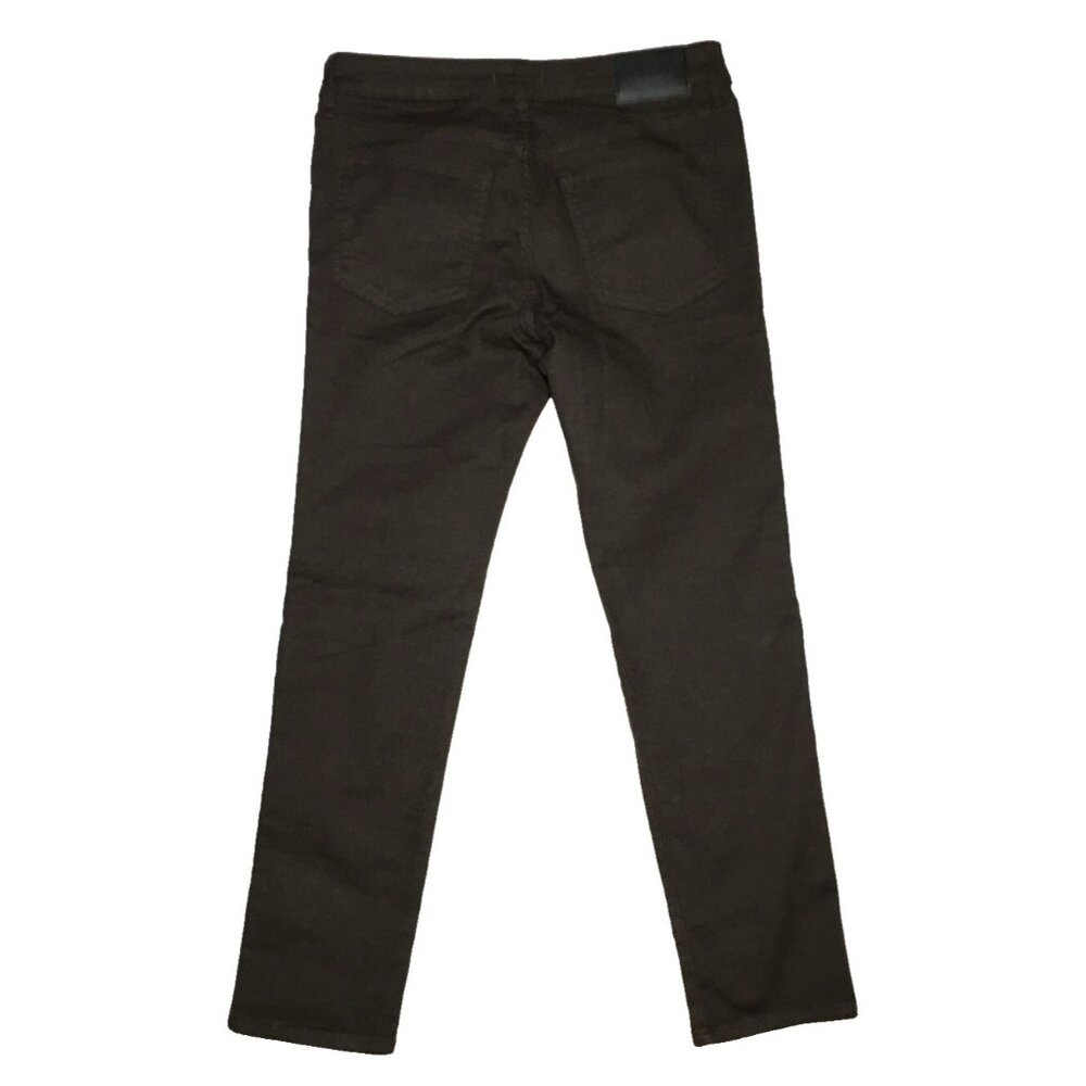 Express Jeans Mens Brown Slim Fit 5 Pocket Stretch Tag 30 x 30 FIT 33.5 x 30
